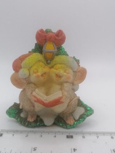 Natale coppia topi coro - topi, "coro