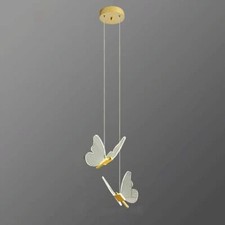 Lampada a sospensione in metallo e acrilico