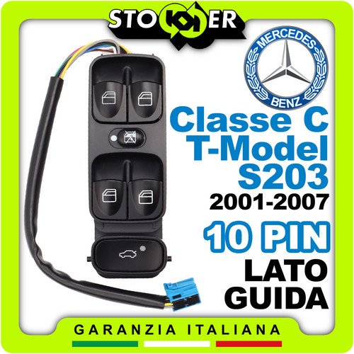 Pulsantiera alzacristalli - pulsantiera,