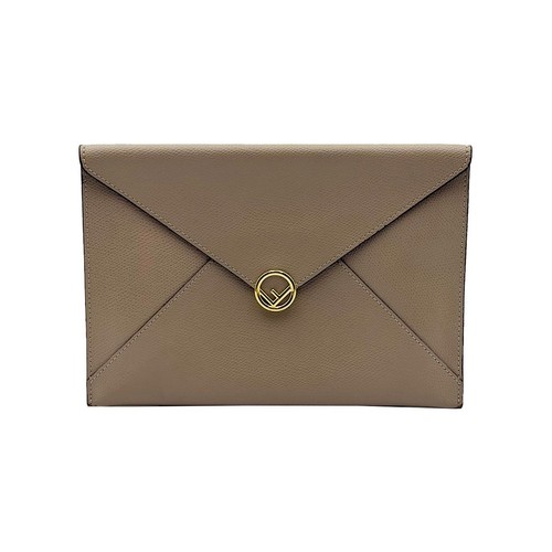 Fendi logo flat pouch - fendi,