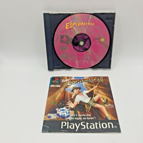 Barbie esploratrice ps1 sony - barbie,