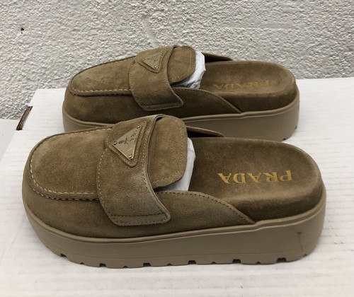 Pantofole prada scamosciate - pantofole,