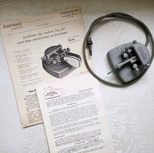 Chiave telegrafica vintage - chiave,