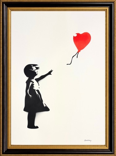 Banksy ragazza con - banksy,