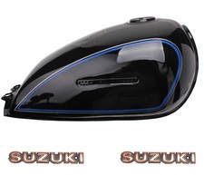 Serbatoio nero Suzuki GN125 GN 125 250 NF41A 4T serbatoio benzina Scrambler Caferacer nuovo