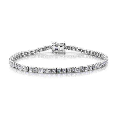 Diamante scatola braccialetto - diamante,