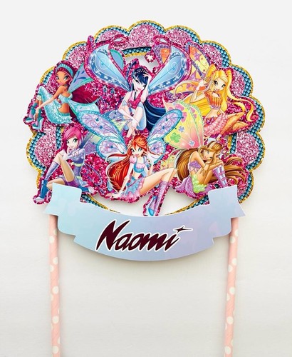 Cake topper winx club - topper,