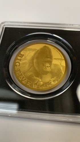 Moneta oro gorilla - moneta, 999