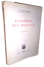 CESARINI SFORZA " Filosofia