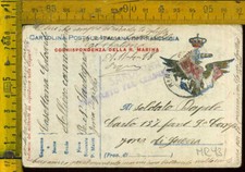 Prima Guerra Franchigia Posta Militare Marina Nave Sardegna x ZdG mr 431