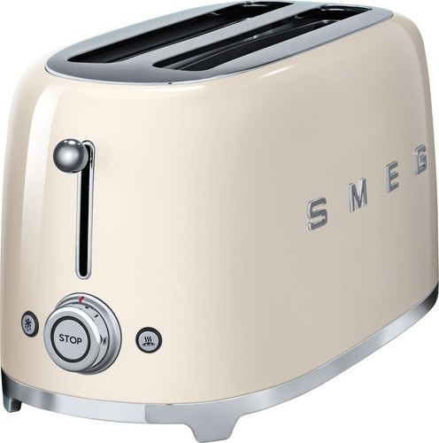 Smeg toaster tsf02sseu cream - toaster,
