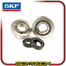 KIT CUSCINETTI SKF PARAOLI BANCO PIAGGIO 50 2T REVISIONE MOTORE GABBIA ACCIAIO