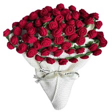 Coperta con bouquet di fiori