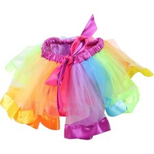  Gonnellina Tulle Bambina Gonna Tutu Abito Di Per Ragazze Colorata