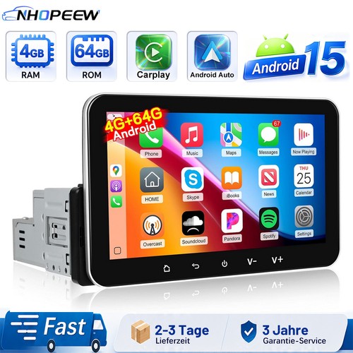 Autoradio 64gb pollici - 4+64gb,