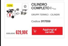 gruppo termico con centralina, 172 malossi sh 125