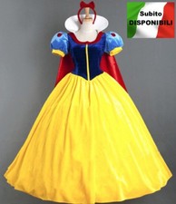 Biancaneve Vestito Carnevale Donna Dress up Snow White Woman Costume SNWW01