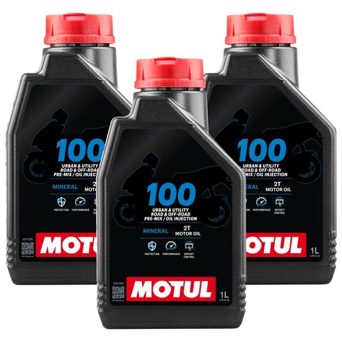 Kit motul 100 olio - 2t, 2