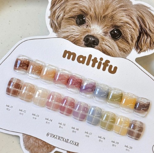 Yogurt gel maltipoo set - gel,