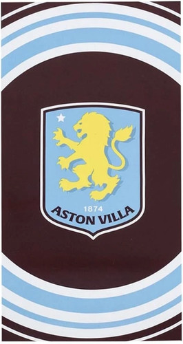 Asciugamano aston villa - asciugamano,