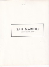 SAN MARINO 1960/64 -