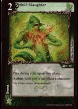 Self-Slaughter - Forgotten Cities - Call of Cthulhu CCG
