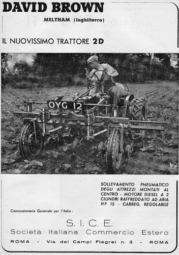 Pubblicita 1956 trattore - pubblicita',