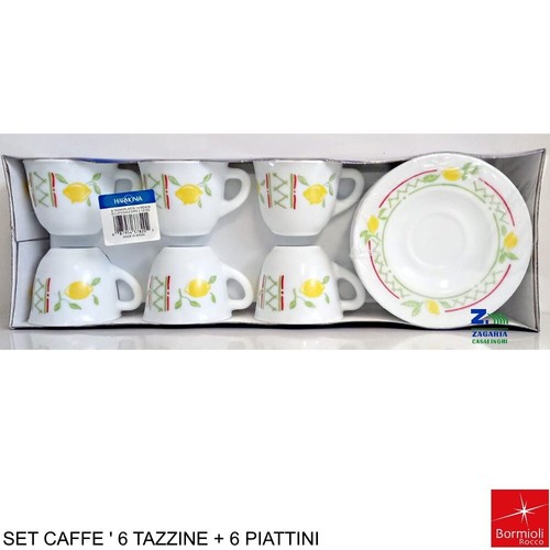 Set caffe sicilia bormioli 6 - caffe',