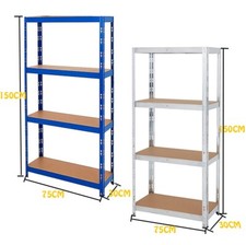 Scaffalatura 4 livelli senza