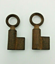 coppia chiavi d'epoca in ferro