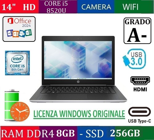 Notebook 440 i5 8a - 14",