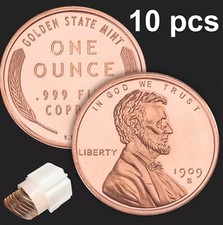 10 x 1 oz Lincoln In God We