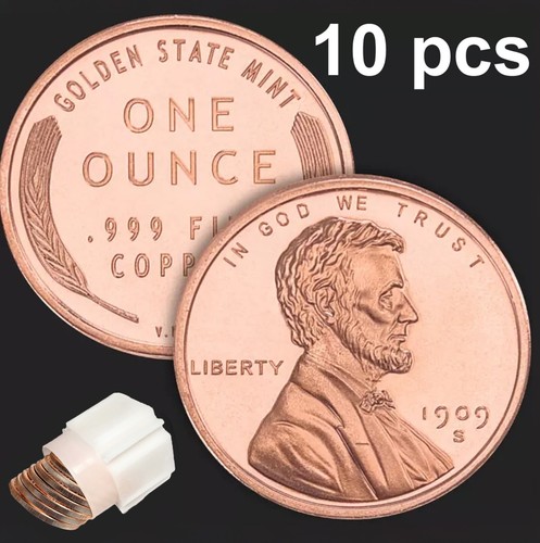 Monete oz lincoln - 10, in