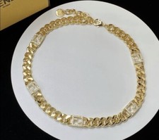 Fendi Choker Necklace FF 2019