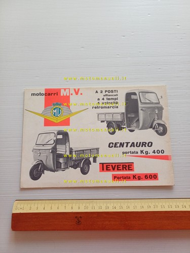 Agusta motocarro tevere 235 - motocarro,
