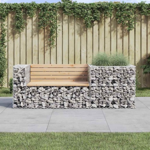 Panca giardino con cesto - giardino,