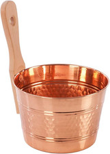 - Secchio in Rame Con Manico