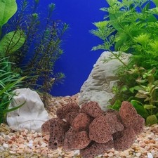 Acquario ghiaia pietre di