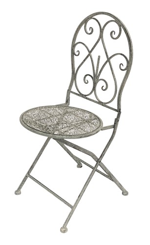 Sedia giardino metallo - da,