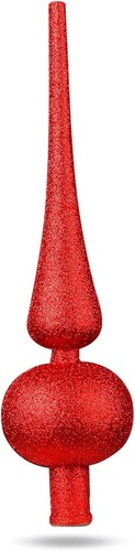 Puntale rosso per albero - , di