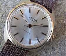 OROLOGIO RUSSO SOVIETICO CARDINAL   ANNI 90 MECCANICO  PERFETTAMENTE FUNZIONANTE