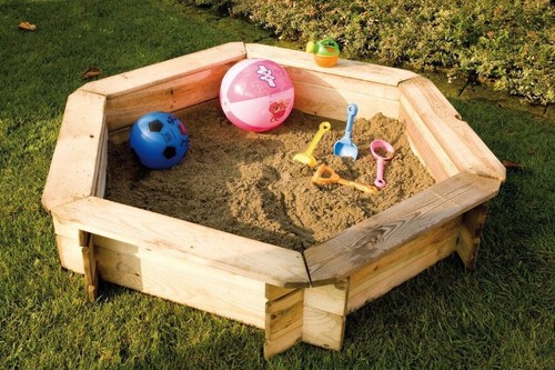 Sabbiera per bambini legno - bambini,