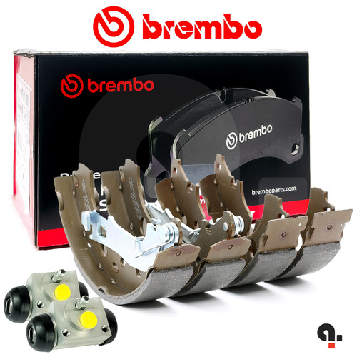 Kit ganasce posteriori brembo - ganasce,