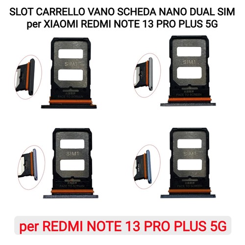 Slot carrello vano scheda nano - scheda,