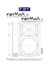 FBT Maxx 4-4a Manuale di