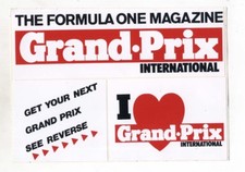 Adesivo GRAND PRIX