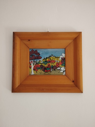 Quadro arte naif - g., kubic