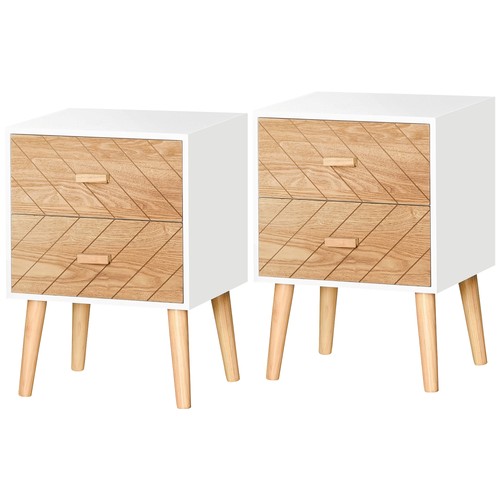 Homcom set comodini - homcom,