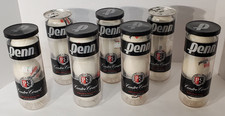 7 X Palline Tennis Bianche Penn Centre Court da Collezione Nuove Sigillate Vintage 21 Palline