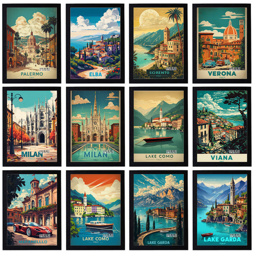 Poster vintage italia - vintage, vacanze